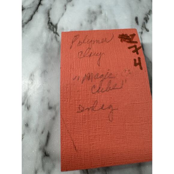 Handmade Polymer Clay Necklace & Brooch Abstract Design Artisan Folk Art Lot 2 - Picture 11 of 11